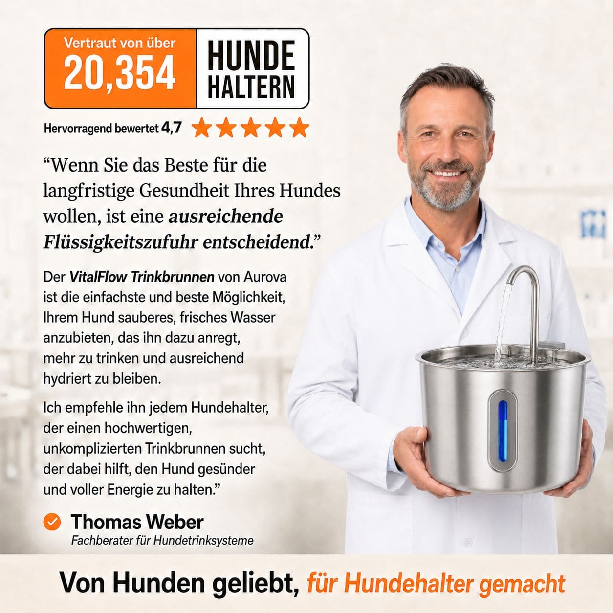 VitalFlow Trinkbrunnen